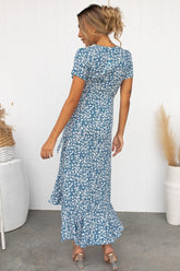 Chic V-Neck Lace-Up Cardigan Dress - Comfort & Style